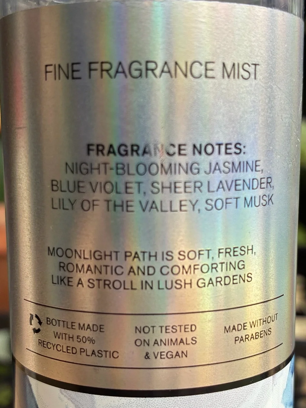 Bath & Body Works Moonlight Path Fine Fragrance Mist 8 fl oz - Retired Scent